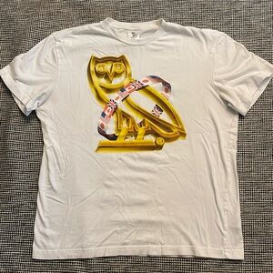 White printed OVO t-shirt